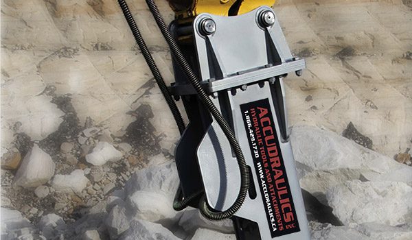 heavy duty hammer breaker attachment for excavators and skid-steers