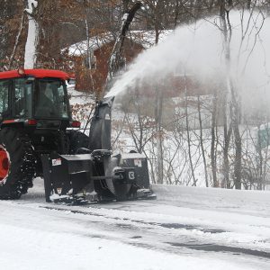 rear pull tractor snowblower erskine large sales rentals heavy duty