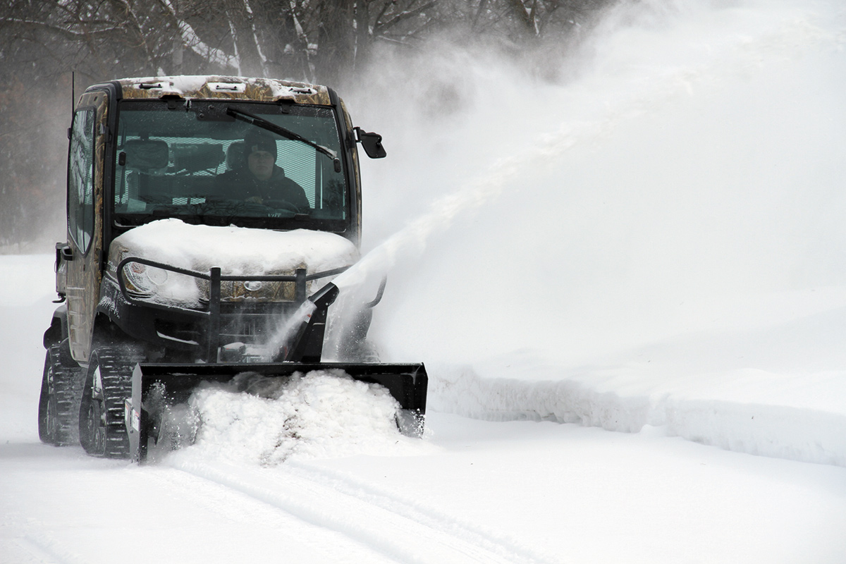 Erskine UTV Hydraulic Snowblower and Power Pack Accudraulics