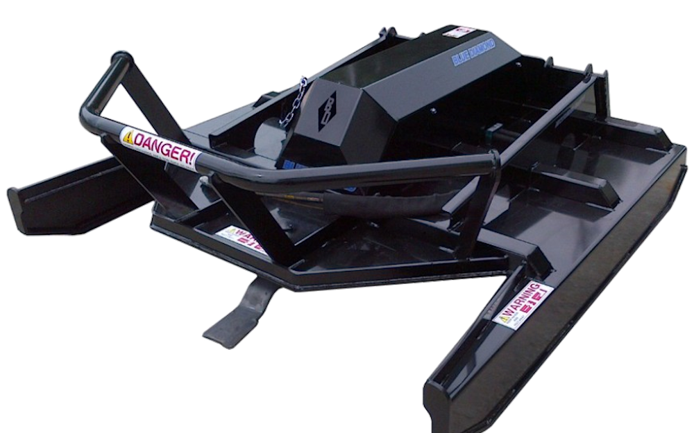 blue diamond extreme duty open front skid steer attachment